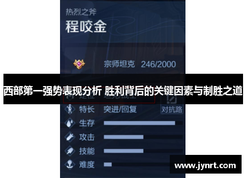 西部第一强势表现分析 胜利背后的关键因素与制胜之道